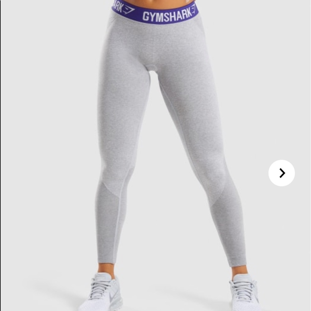 Gymshark Flex Legging light Grey/Marl Indigo Sz S